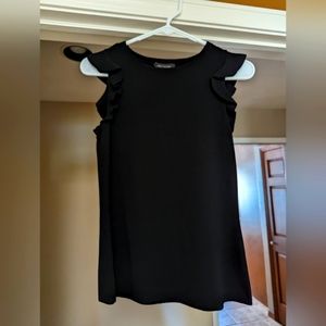 Ann Taylor Ruffle Sleeve Top